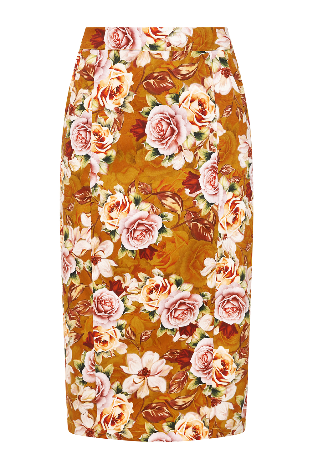 Rosa Floral Wiggle Skirt